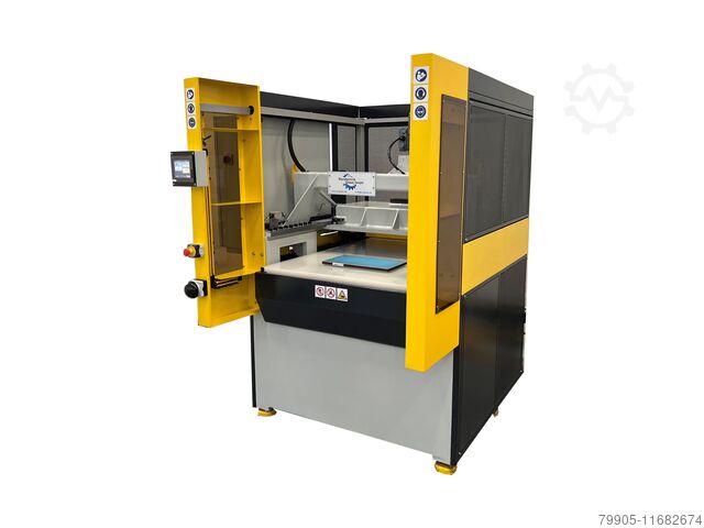 Hubtischstanzmaschine Schoen Sandt 5300 Stanztechnik Glaser GmbH USC 5300