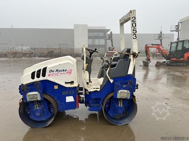 Smooth roller HAMM HD12VV