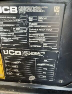 Telescopic forklift JCB 540-140