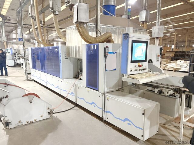 LINE (4-SIDES) of SIZING & EDGE BANDING HOMAG KFL 325 + KFL 326 + BST 503 + TDL