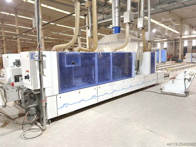 LINE (4-SIDES) of SIZING & EDGE BANDING HOMAG KFL 325 + KFL 326 + BST 503 + TDL
