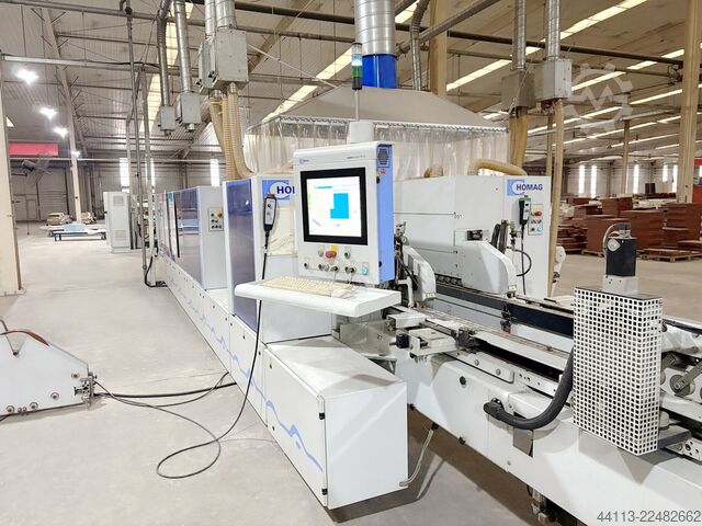 LINE (4-SIDES) of SIZING & EDGE BANDING HOMAG KFL 325 + KFL 326 + BST 503 + TDL