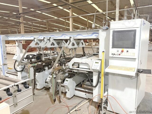 LINE (4-SIDES) of SIZING & EDGE BANDING HOMAG KFL 325 + KFL 326 + BST 503 + TDL