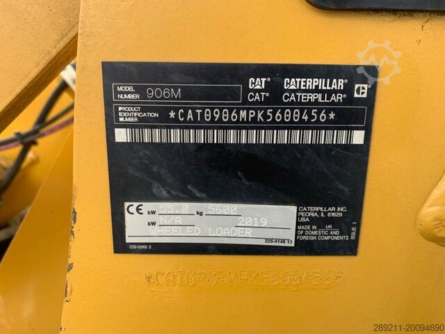 Wheel loader Caterpillar 906
