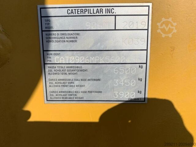 Wheel loader Caterpillar 906