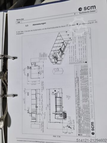 SCM CNC Bearbeitungszentrum SCM Tech Z25