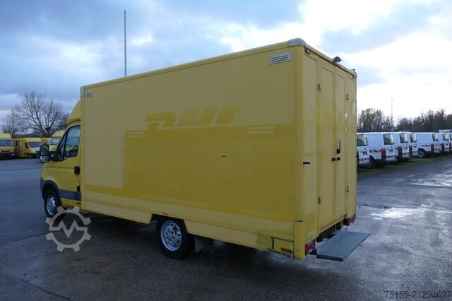 Transporter mit Koffer iveco Daily 35 S11 C30C AUTOMATIK KAMERA MAXI Regale DURCHGANG