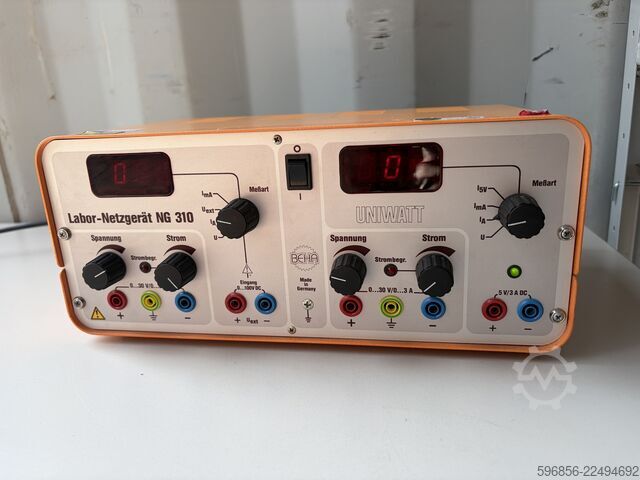Measuring system BEHA NG 310 P10 – profesjonalny laboratoryjny zasilacz sieciowy 2×0–30 V BEHA NG 310 P10 – profesjonalny laboratoryjny zasilacz sieciowy 2×0–30 V