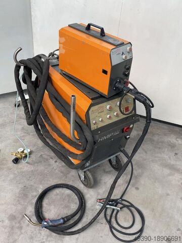 MIG / MAG Impuls Schutzgasschweißgerät, Pulsschweißmaschine, Pulsschweißgerät, Inverter-Schweißstrom REHM RMP 400 Hybrid (REHM-Mega-Puls)