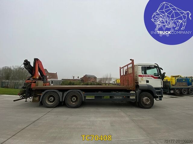 Platform trailer MAN TGS 400