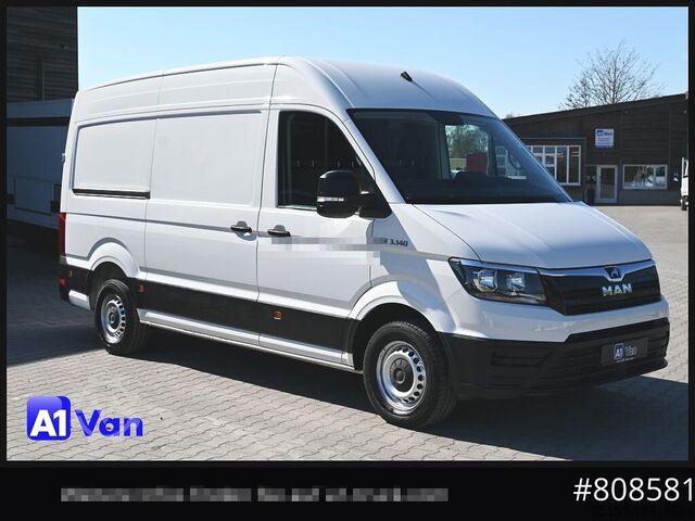 Kastenwagen hoch MAN TGE 3.140, Klima, Tachograph, AHK