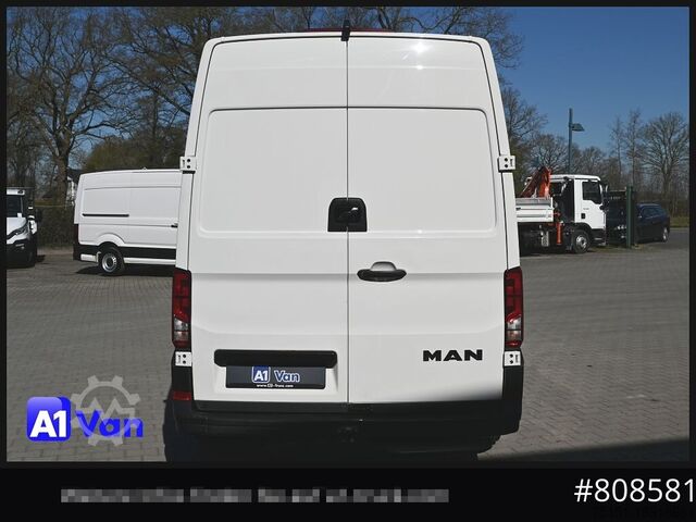 Kastenwagen hoch MAN TGE 3.140, Klima, Tachograph, AHK