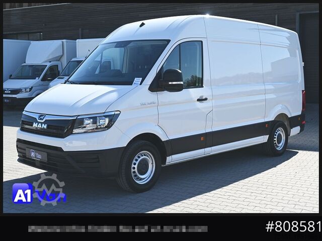 Kastenwagen hoch MAN TGE 3.140, Klima, Tachograph, AHK