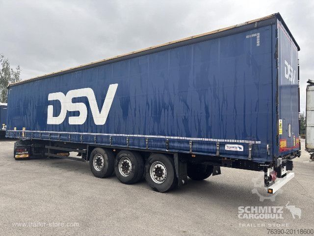 Open semitrailer with tarp Schmitz Cargobull Semitrailer Curtainsider Standard