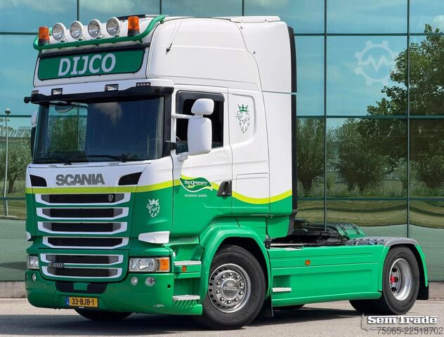 Standard tractor unit SCANIA R410 TOPLINE RETARDER 2x TANKS ONLY 665.000 KM F