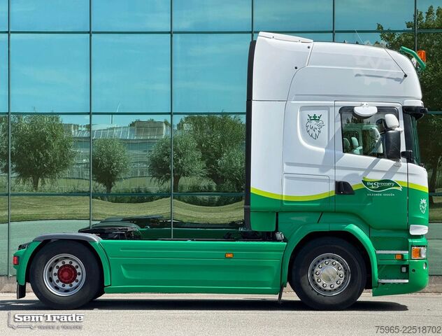 Standard tractor unit SCANIA R410 TOPLINE RETARDER 2x TANKS ONLY 665.000 KM F