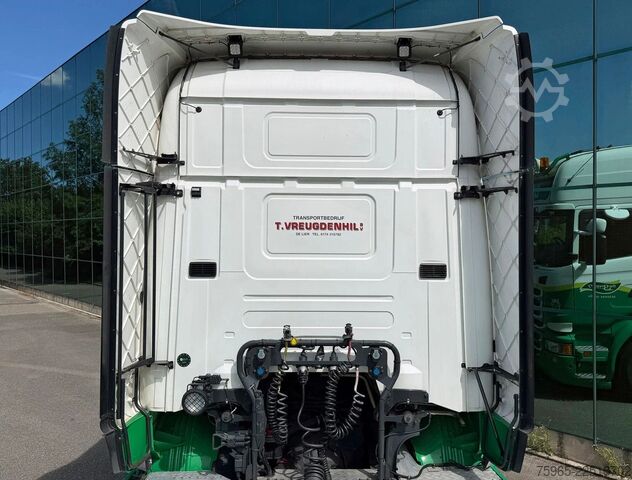 Standard tractor unit SCANIA R410 TOPLINE RETARDER 2x TANKS ONLY 665.000 KM F