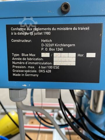 Beschlagbohrmaschine Hettich Blue Max FS8