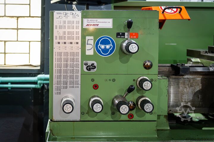 Leit-/Zugspindeldrehmaschine WEILER CONDOR B