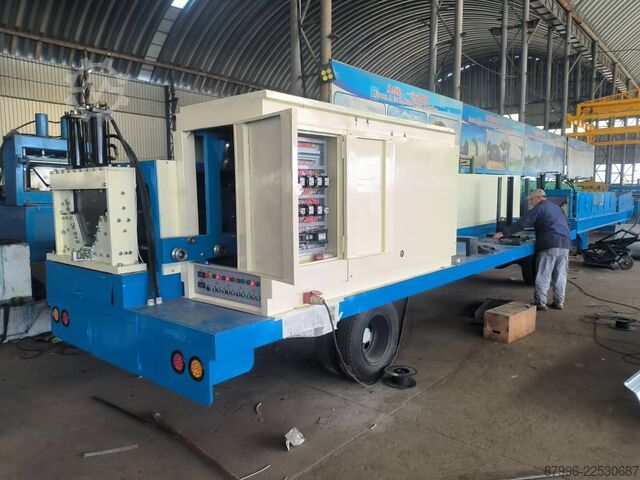 Mobile Rollformanlage LLC Evolutioner Frameless Steel Arch Buildings machine