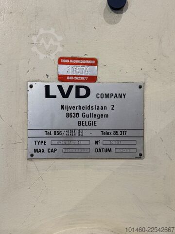 Hydraulische Tafelschere LVD MVVN 31/13