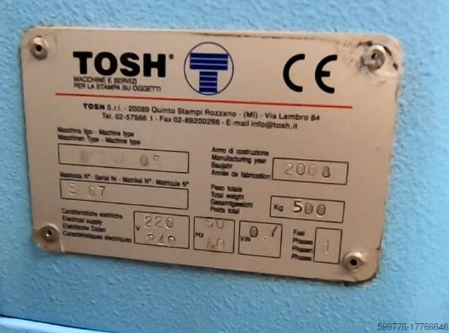 Pad printing machine TOSH LOGICA 05 + PRN 460