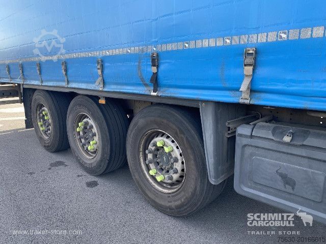 Open semitrailer with tarp Schmitz Cargobull Semitrailer Curtainsider Standard