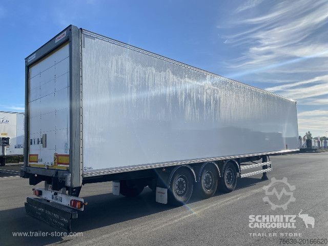 Box semitrailer Fruehauf Semitrailer Dryfreight Standard Porte relevante