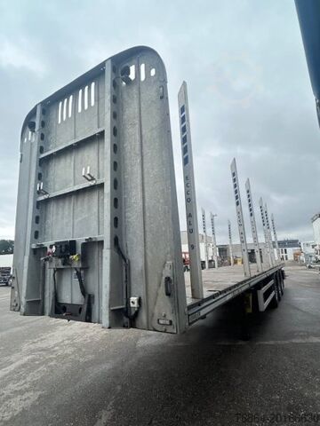 Working platform semitrailer GSODAM STECKRUNGEN, LENKACHSE, LIFTACHSE