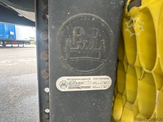 Working platform semitrailer GSODAM STECKRUNGEN, LENKACHSE, LIFTACHSE