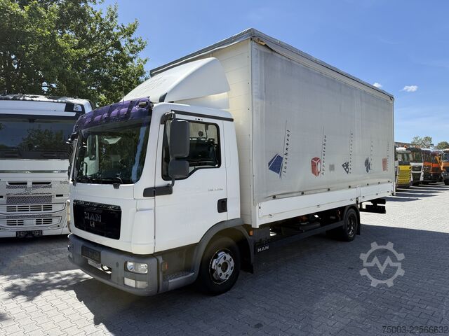 Transporter mit Pritsche & Plane MAN TGL 7.150 4X2 BB