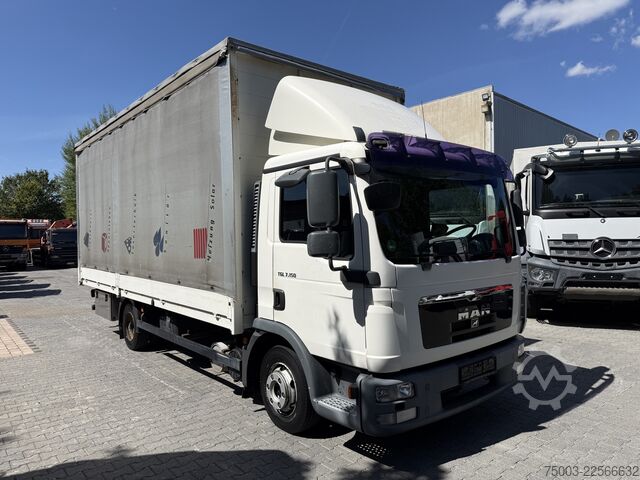 Transporter mit Pritsche & Plane MAN TGL 7.150 4X2 BB