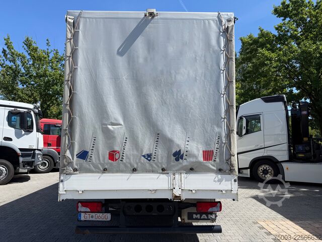 Transporter mit Pritsche & Plane MAN TGL 7.150 4X2 BB
