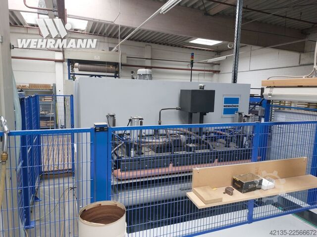 Vacuum press with 3 paternoster magazines WEMHÖNER Variopress – Basic 1000S (2018) WEMHöNER Variopress - Basic 1000S