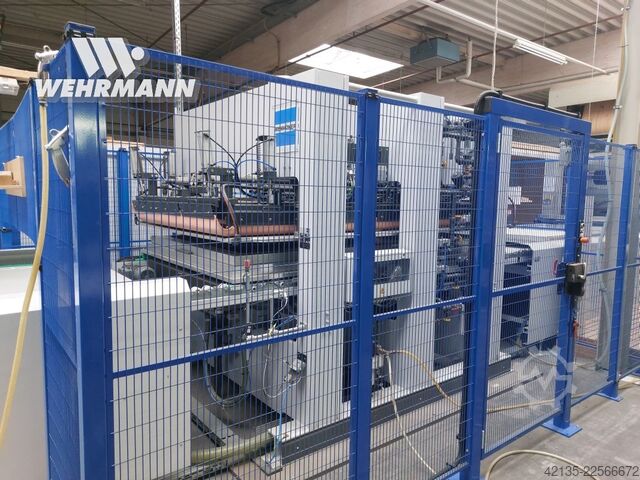 Vacuum press with 3 paternoster magazines WEMHÖNER Variopress – Basic 1000S (2018) WEMHöNER Variopress - Basic 1000S