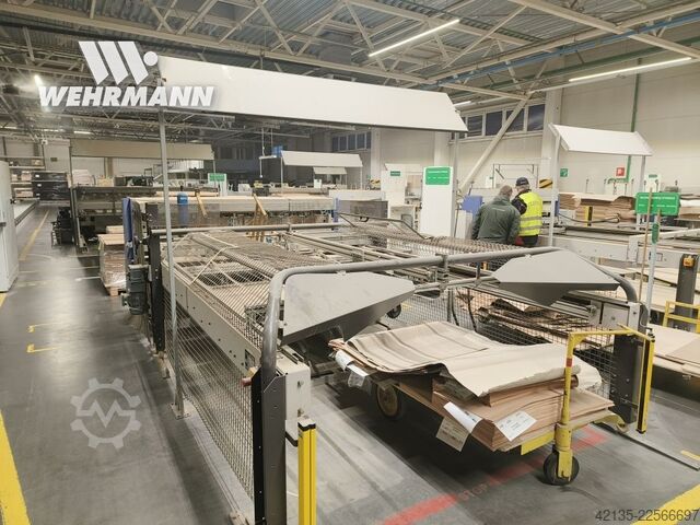 Furniermaschine mit Direktablage FISCHER & RüCKLE FZR15 / DAR 22 (2009) FISCHER & RüCKLE FZR15 / DAR 22