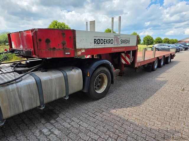 Tieflader Hrd NTS Semi-dieplader, UITSCHUIFBAAR 6.0m!!