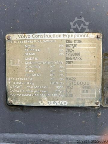 Bucket Volvo L 220 GP Bucket