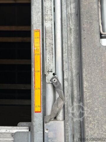 Auflieger mit Pritsche & Plane SCHMITZ SCB S3T, VARIOS, LIFTACHSE,  EDSCHA-VERDECK
