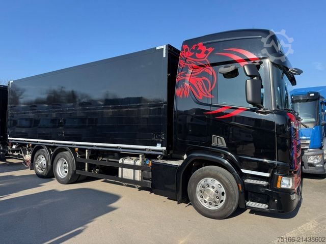 Beverage truck SCANIA SCANIA R500 GETRÄNKE 7,5 m LBW 2 TO.*HIGHLINE