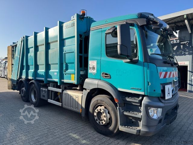 Garbage truck MERCEDES-BENZ 2533 Antos Müllwagen Zöller