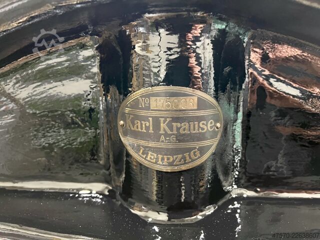 Buchbindereimaschine Karl Krause Large Bookbinding Press