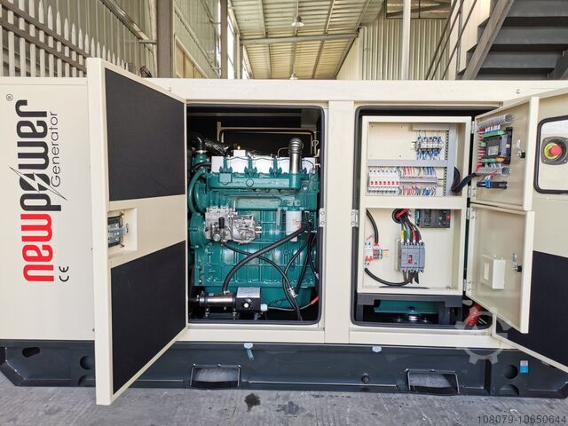50kVA emergency generator Newpower Generator NWR55 Ricardo Motor Newpower Generator