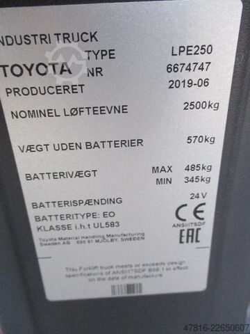 Niederhubwagen TOYOTA LPE250
