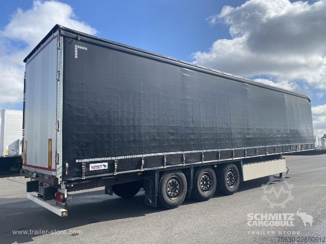 Auflieger mit Pritsche & Plane Schmitz Cargobull Semitrailer Curtainsider Standard