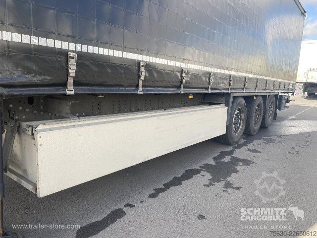 Auflieger mit Pritsche & Plane Schmitz Cargobull Semitrailer Curtainsider Standard