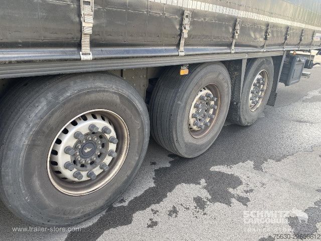Auflieger mit Pritsche & Plane Schmitz Cargobull Semitrailer Curtainsider Standard