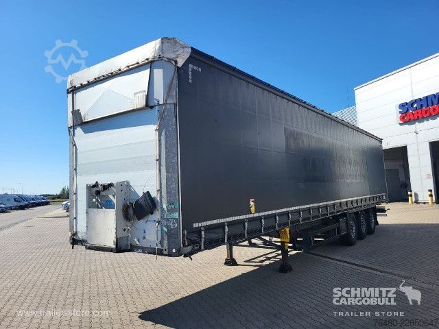 Auflieger mit Pritsche & Plane Schmitz Cargobull Schiebeplane Standard