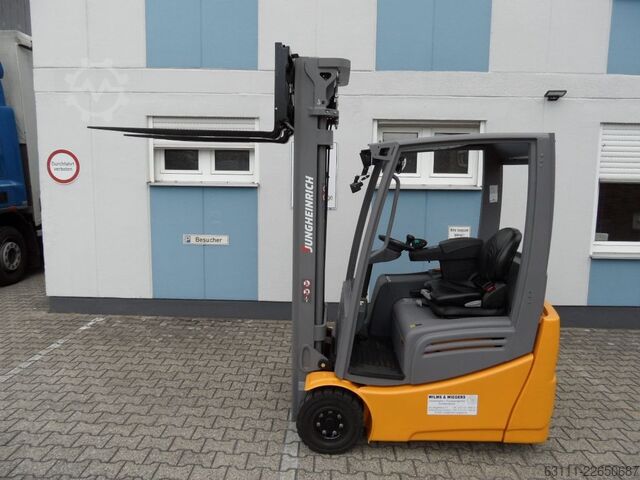 Elektro 3 Rad-Stapler Jungheinrich EFG 215 - Triplex - Baujahr 2022