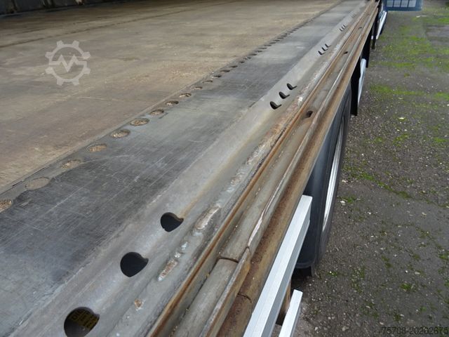 Flatbed truck with tarp MERCEDES-BENZ 2540 Antos*SafeServer*38 Pal.*2x 2,5 to LBW*Ret.